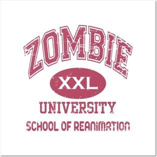 Zombie University School of Reanimation Posters and Art